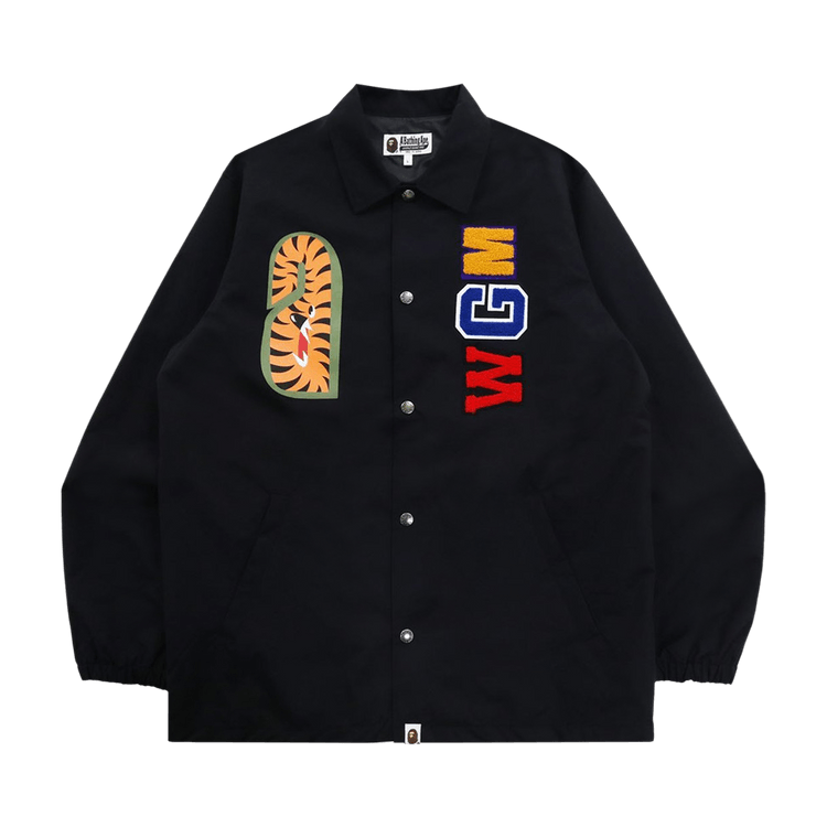 BAPE Shark Coach Jacket "Black"
