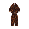 BAPE Valentine Chocolate Camo Pajamas "Brown"