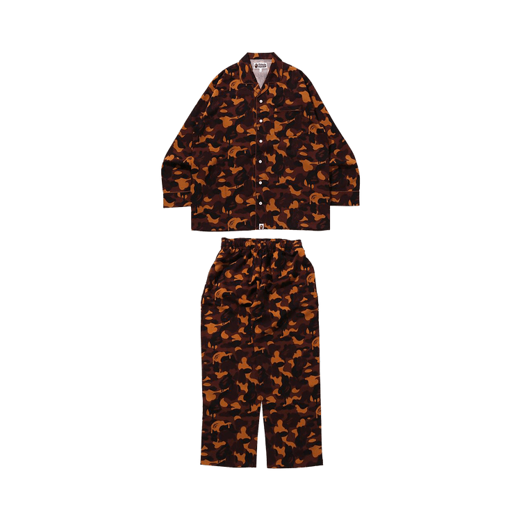 BAPE Valentine Chocolate Camo Pajamas "Brown"