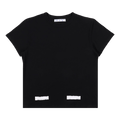 Off-White Brushed Diagnals Short-Sleeve Tee "Black"
