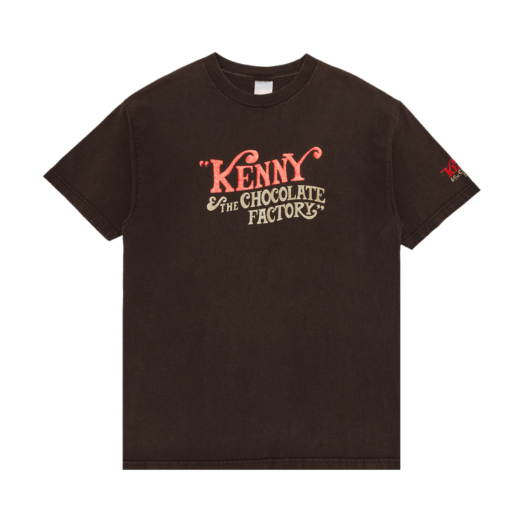 Vintage Chocolate Skateboards Kenny & The Chocolate Factory Tee "Brown"