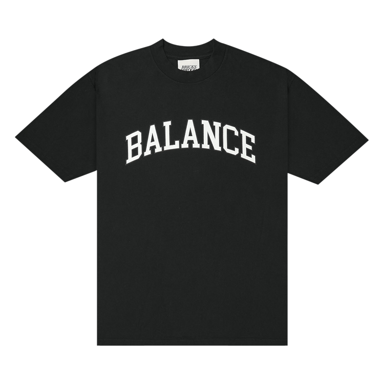 Bricks & Wood Balance Tee "Black"