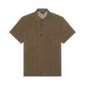 A.P.C. Leandre Short-Sleeve Shirt "Tobacco"