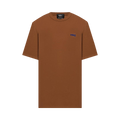 A.P.C. Small Logo Boxy T-Shirt "Hazelnut/Blue"