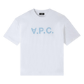 A.P.C. Oversize Grand T-Shirt "White/Blue"