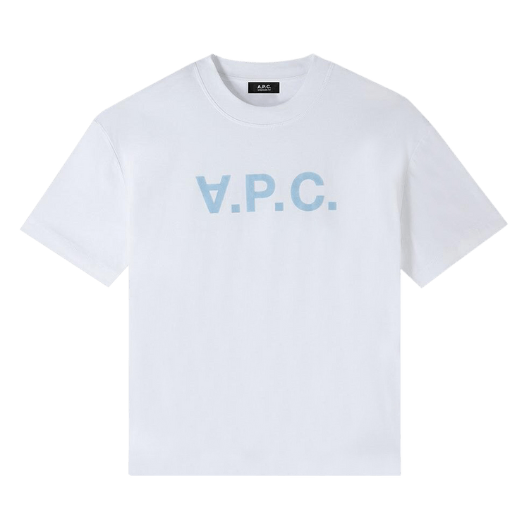 A.P.C. Oversize Grand T-Shirt "White/Blue"