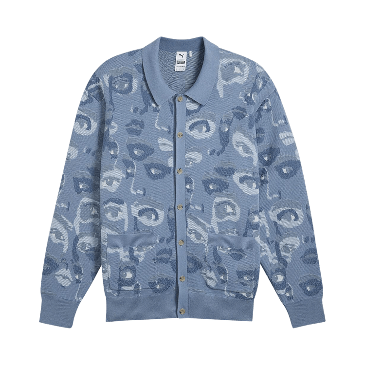 Puma x KidSuper Cardigan "Zen Blue"