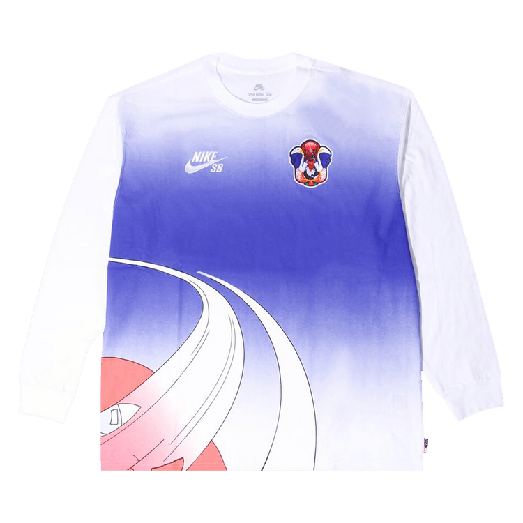 Nike SB Team USA Team Long-Sleeve Tee "White/Blue"