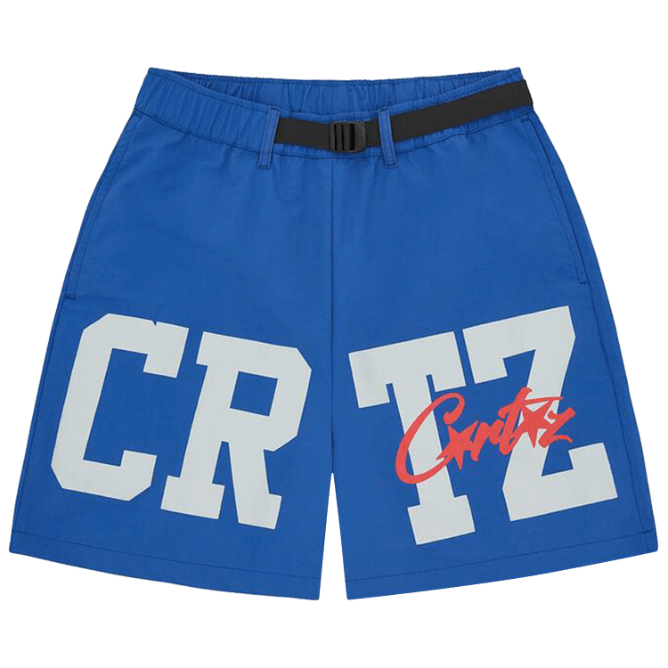 Corteiz CRTZ Nylon Shorts "Royal Blue"