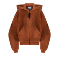 The Attico Short Coat "Tobacco/Brown"