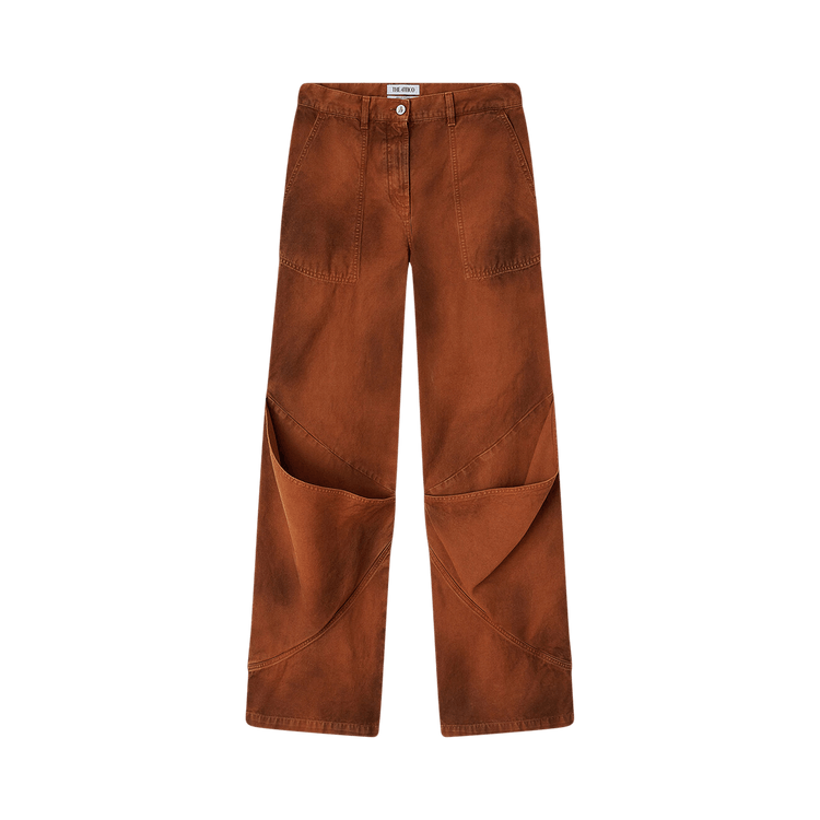 The Attico Long Pants "Tobacco/Brown"