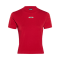 Jacquemus Le T-Shirt Gros Grain "Dark Red"