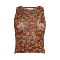 Saint Laurent Tank Top "Bordeaux/Multicolor"