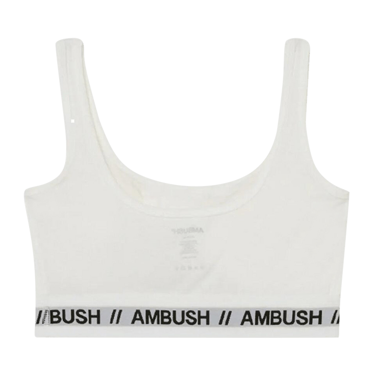 Ambush Sports Bra Top "White"