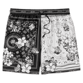 Amiri Bandana Floral Short "Black"