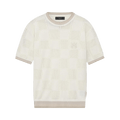 Amiri Checkered Tee "Birch"