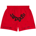 Sp5der OG Web Double Layer Short "Red"