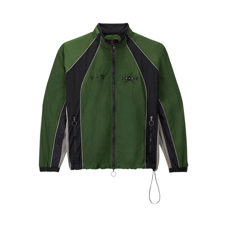 Air Jordan x Off-White Track Jacket "Forest Green/Phantom/Black"