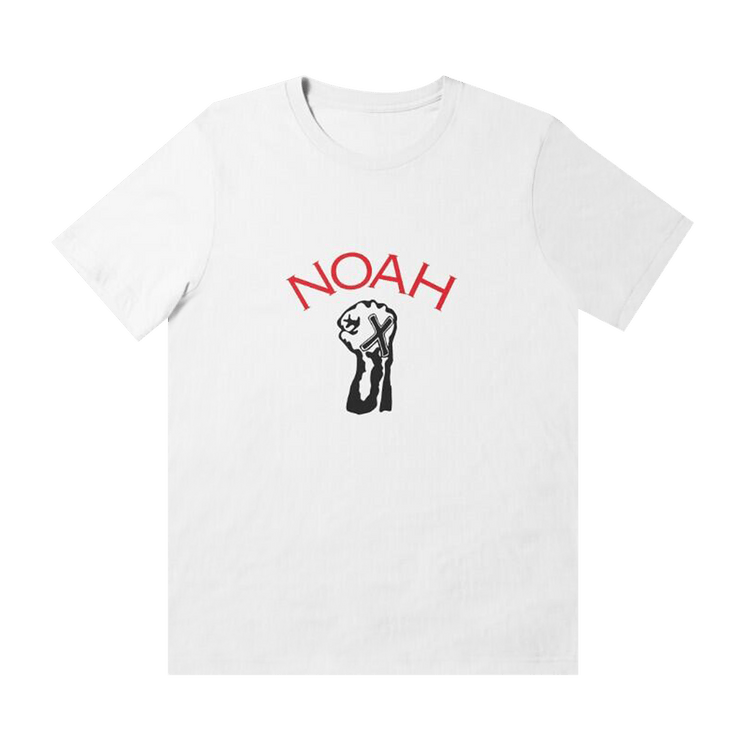 Noah x Youth Of Today Fist Logo T-Shirt "White"