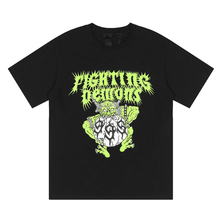 Vlone Fighting Demons T-Shirt "Black"