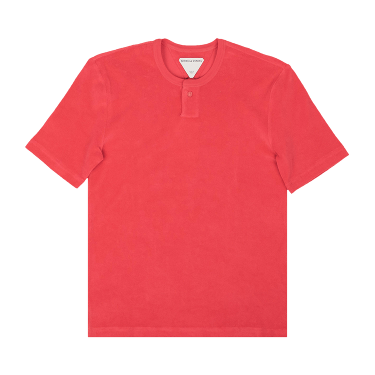 Bottega Veneta Toweling T-Shirt "Pink"