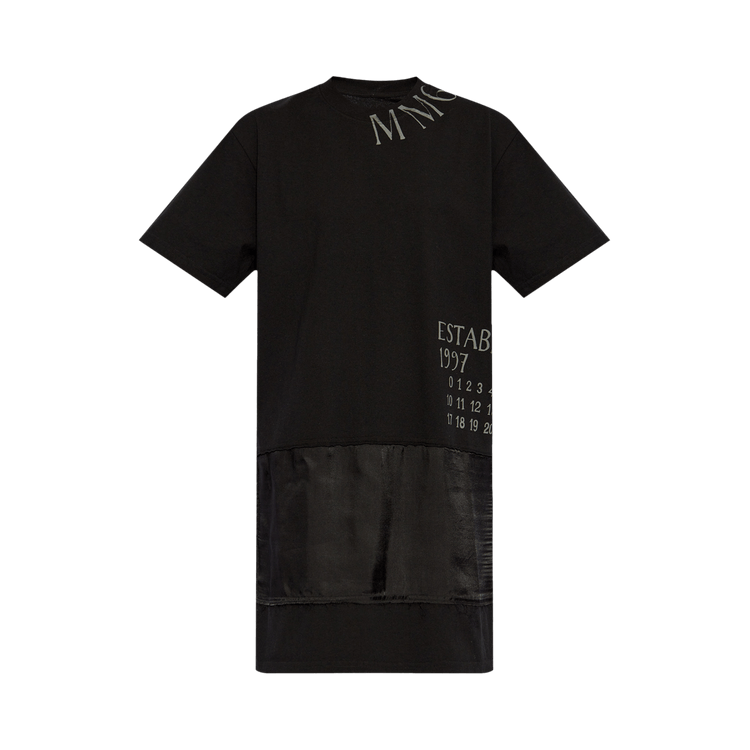 MM6 Maison Margiela Mini T-Shirt Dress "Black"