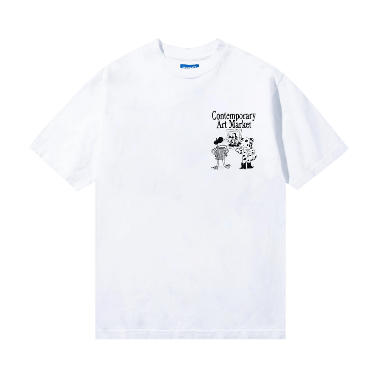 Market Smiley Museum UV T-Shirt "White"