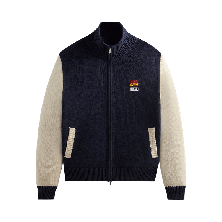 Kith x Marvel Comics Wyona Full Zip Sweater "Nocturnal"