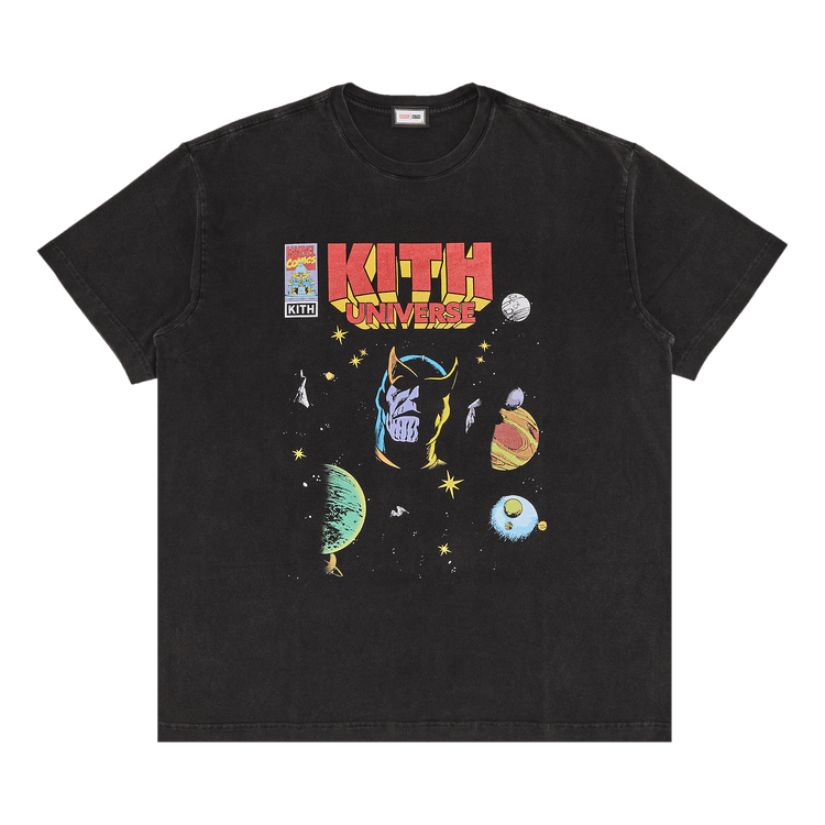 Kith x Marvel Infinity Vintage Tee "Black"
