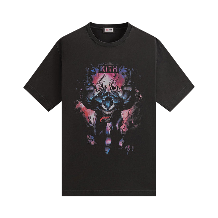 Kith x Marvel Symbiote Vintage Tee "Black"