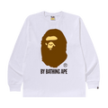 BAPE By Bathing Ape Long-Sleeve Tee "White"