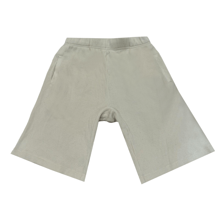 Chrome Hearts Waffle Knit Shorts "Cream"
