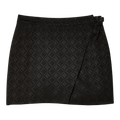 Marine Serre Moon Diamant Jacquard Shorts "Black"