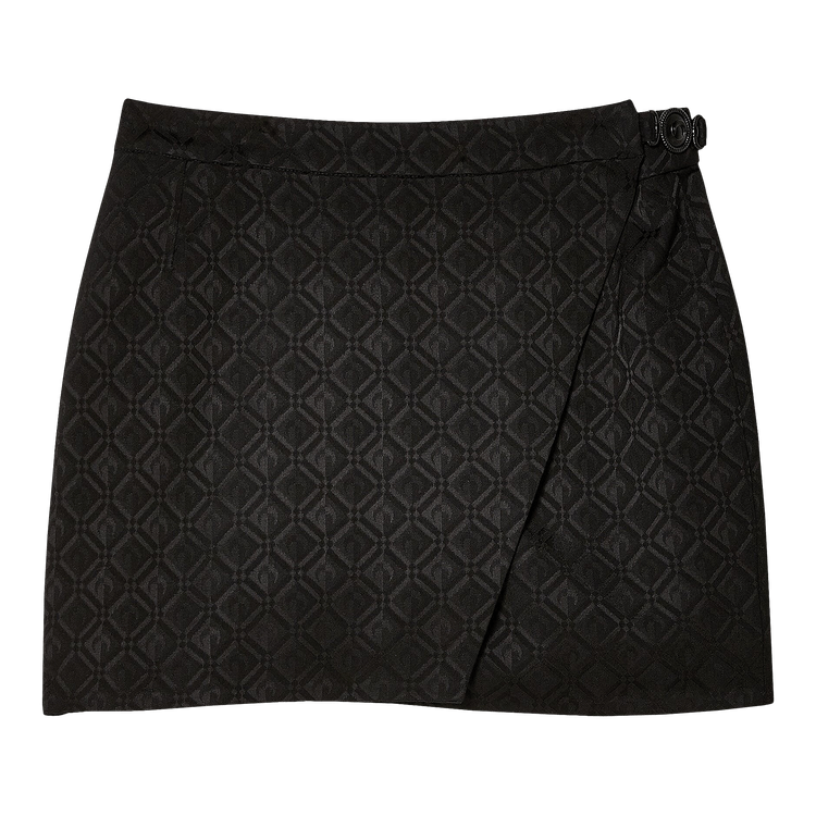 Marine Serre Moon Diamant Jacquard Shorts "Black"
