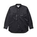 Comme des Garçons SHIRT Poplin Zip Shirt "Black"