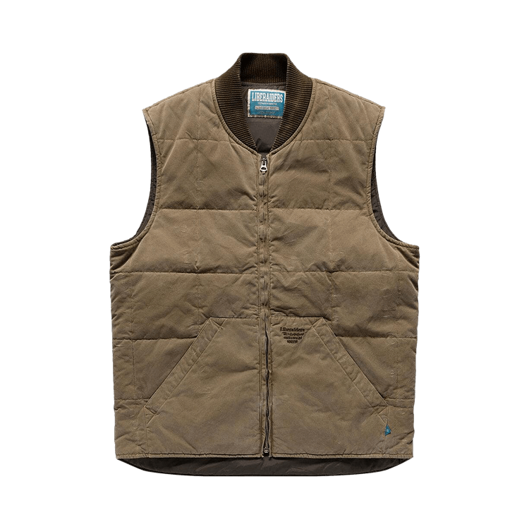 Liberaiders Work Quilted Vest "Beige"