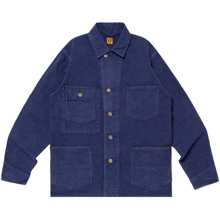 Human Made Garment Dyed Coverall Jacket "Navy"