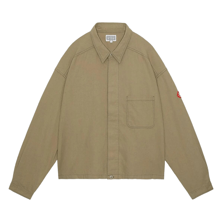 Cav Empt Canvas Short Shirt Jacket "Beige"
