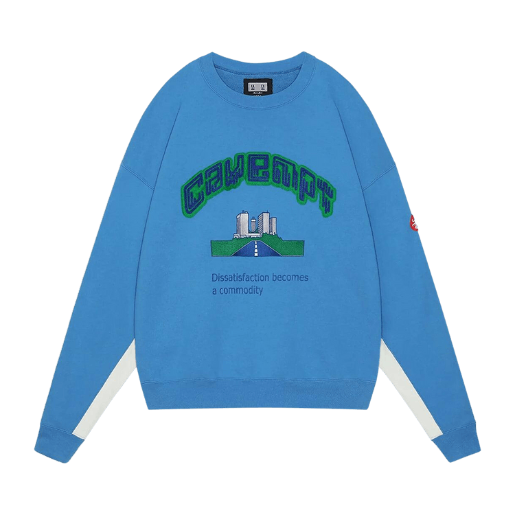 Cav Empt Dissatisfaction Crewneck "Blue"