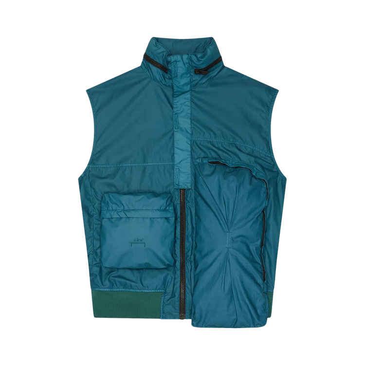 A-Cold-Wall* Asymmetric Gilet "Teal"