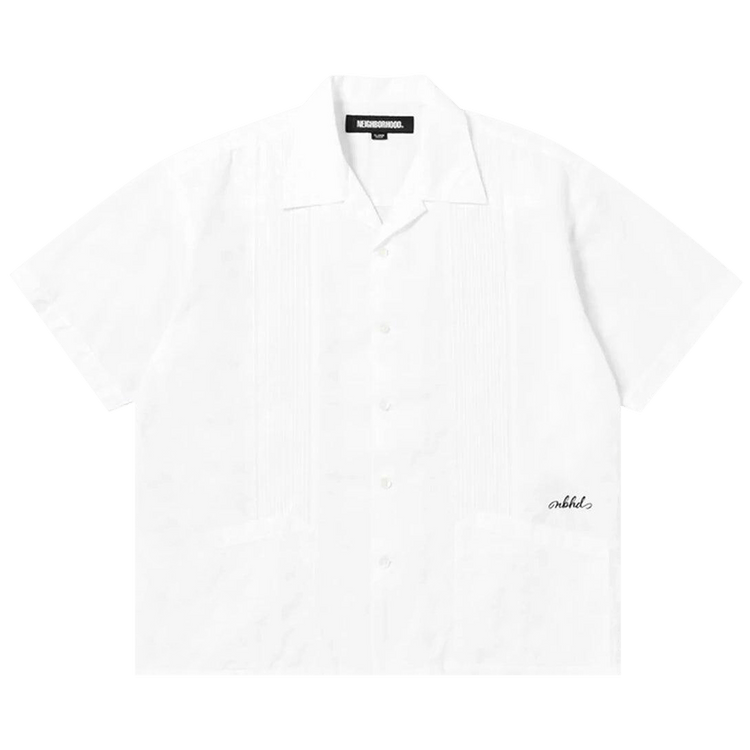 Neighborhood Guayabera Shirt "White"