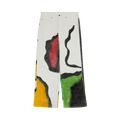 Glass Cypress Painted Jeans "White"