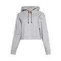 Miu Miu Logo Hoodie "Grey"
