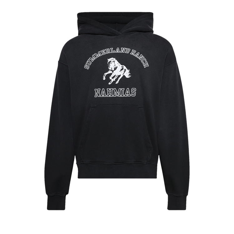Nahmias Summerland Ranch Hoodie "Worn Black"