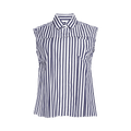 Sacai Poplin Shirt "Navy Stripe"