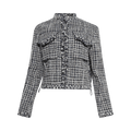 Sacai Tweed Jacket "Off White/Blue"