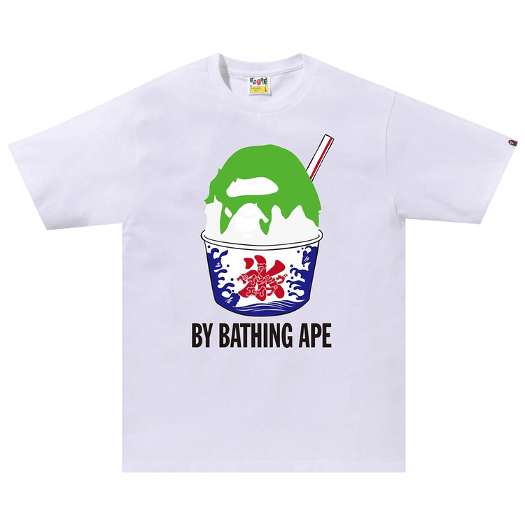 BAPE Shave Ice By Bathing Ape Tee "White"