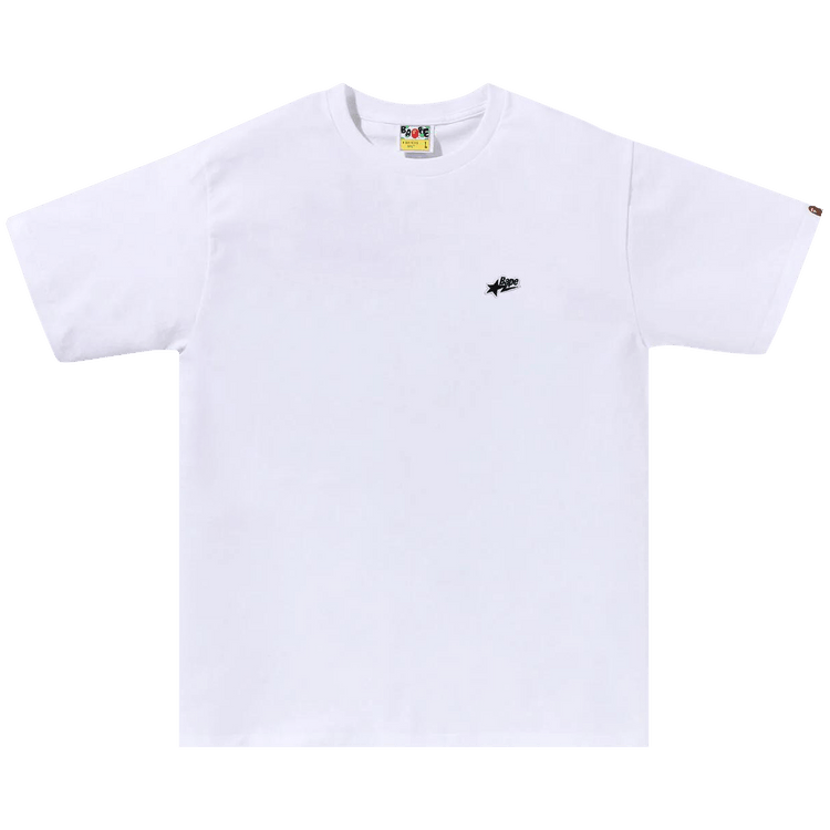 BAPE Sta One Point Tee "White"
