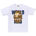 BAPE Color Camo WGM Ape Head Overlap Tee "White"