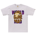 BAPE Color Camo WGM Ape Head Overlap Tee "Grey"
